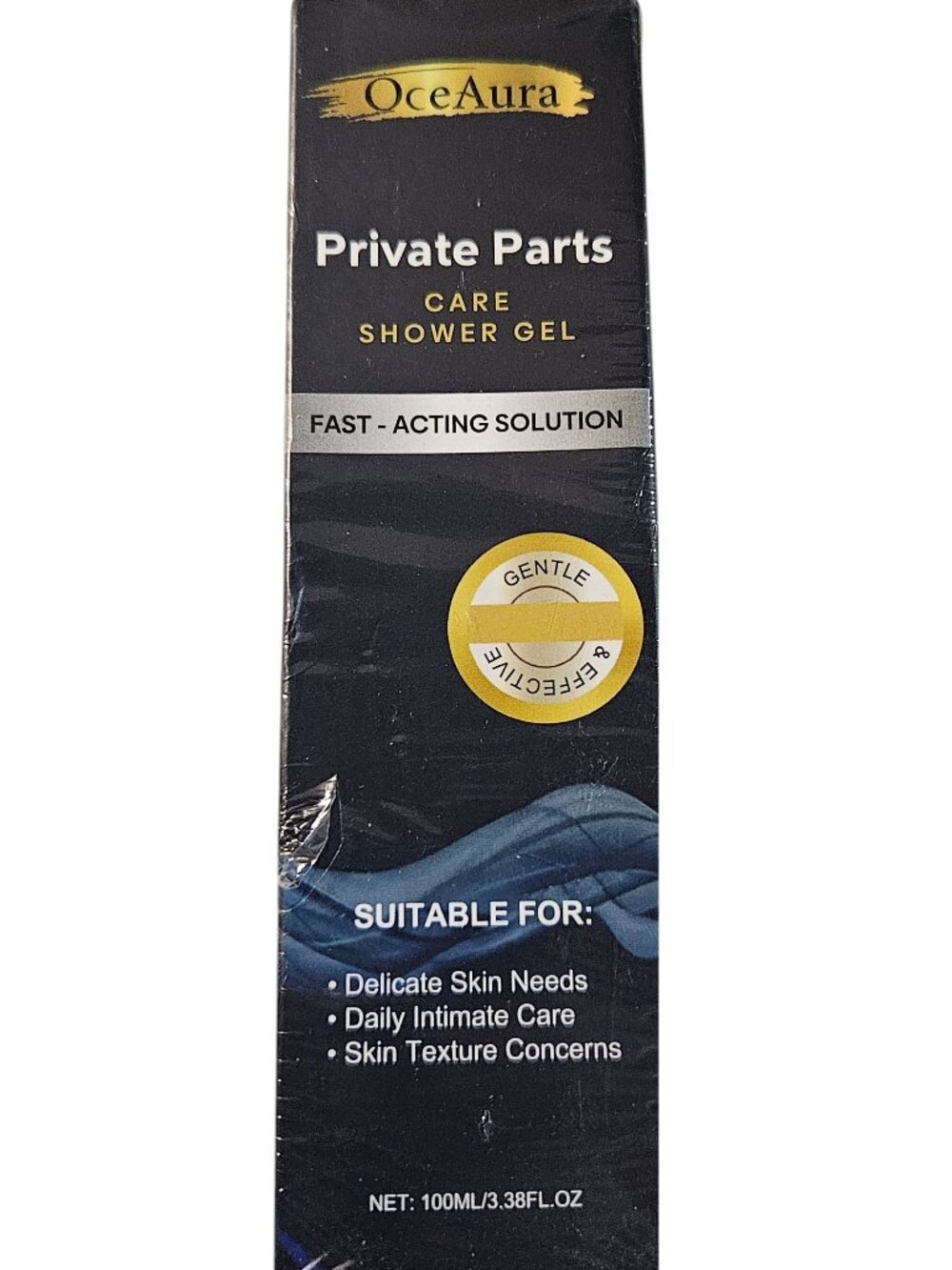 OceAura Private Parts Care Shower Gel – Gentle Intimate Wash with Salicylic Acid